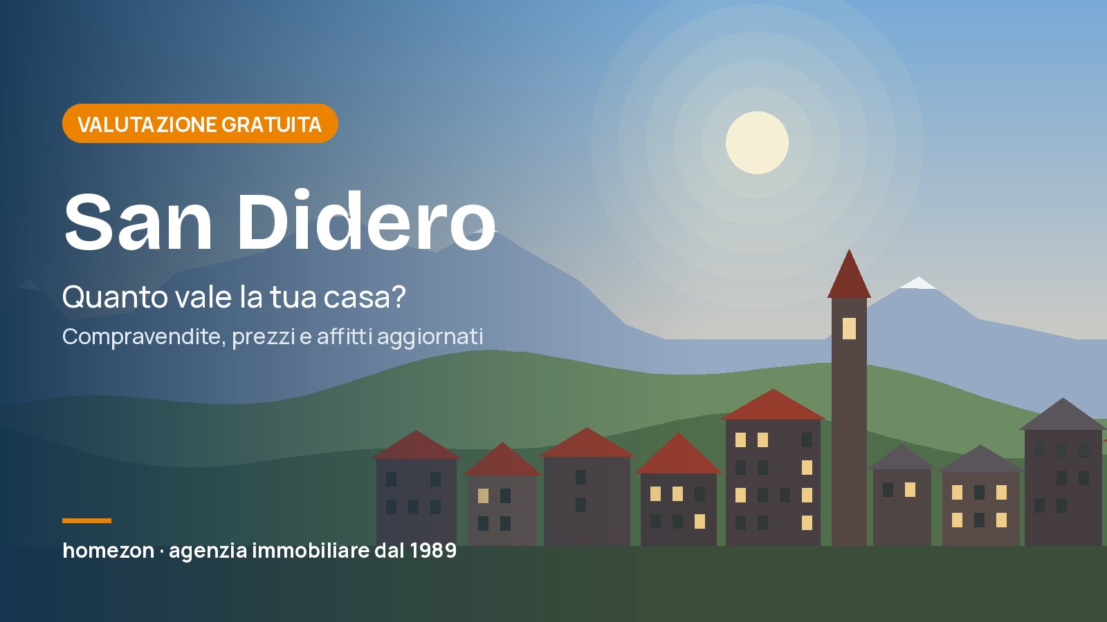 Valutazione appartamenti a San Didero: quanto vale la tua casa