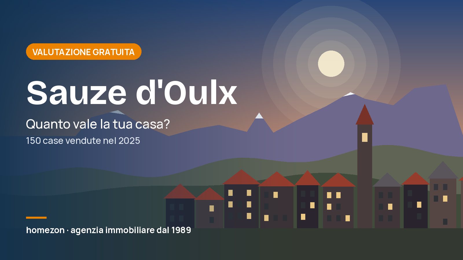 Valutazione appartamenti a Sauze d'Oulx: quanto vale la tua casa