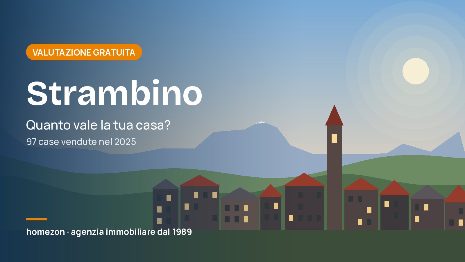 Valutazione appartamenti a Strambino: quanto vale la tua casa