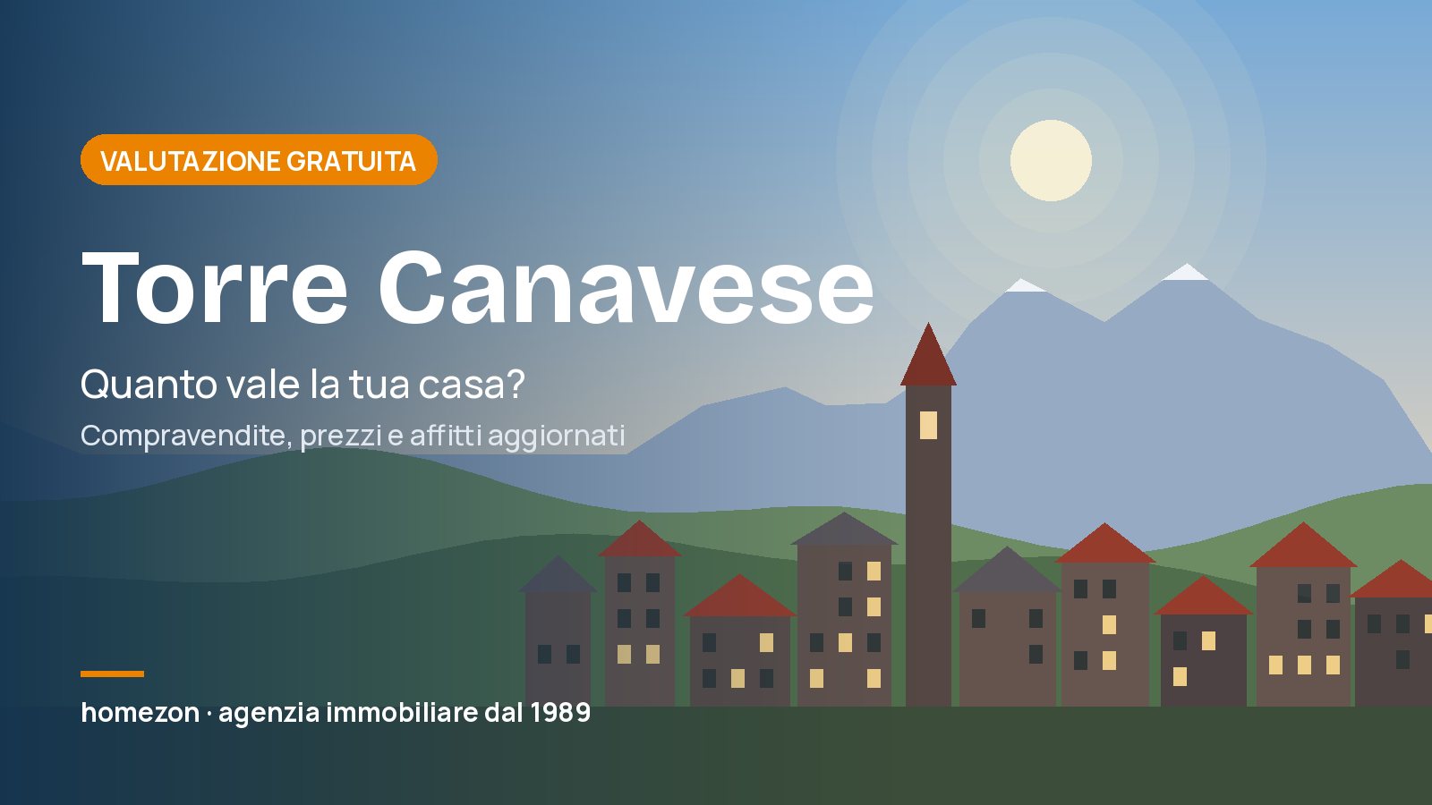 Valutazione appartamenti a Torre Canavese: quanto vale la tua casa