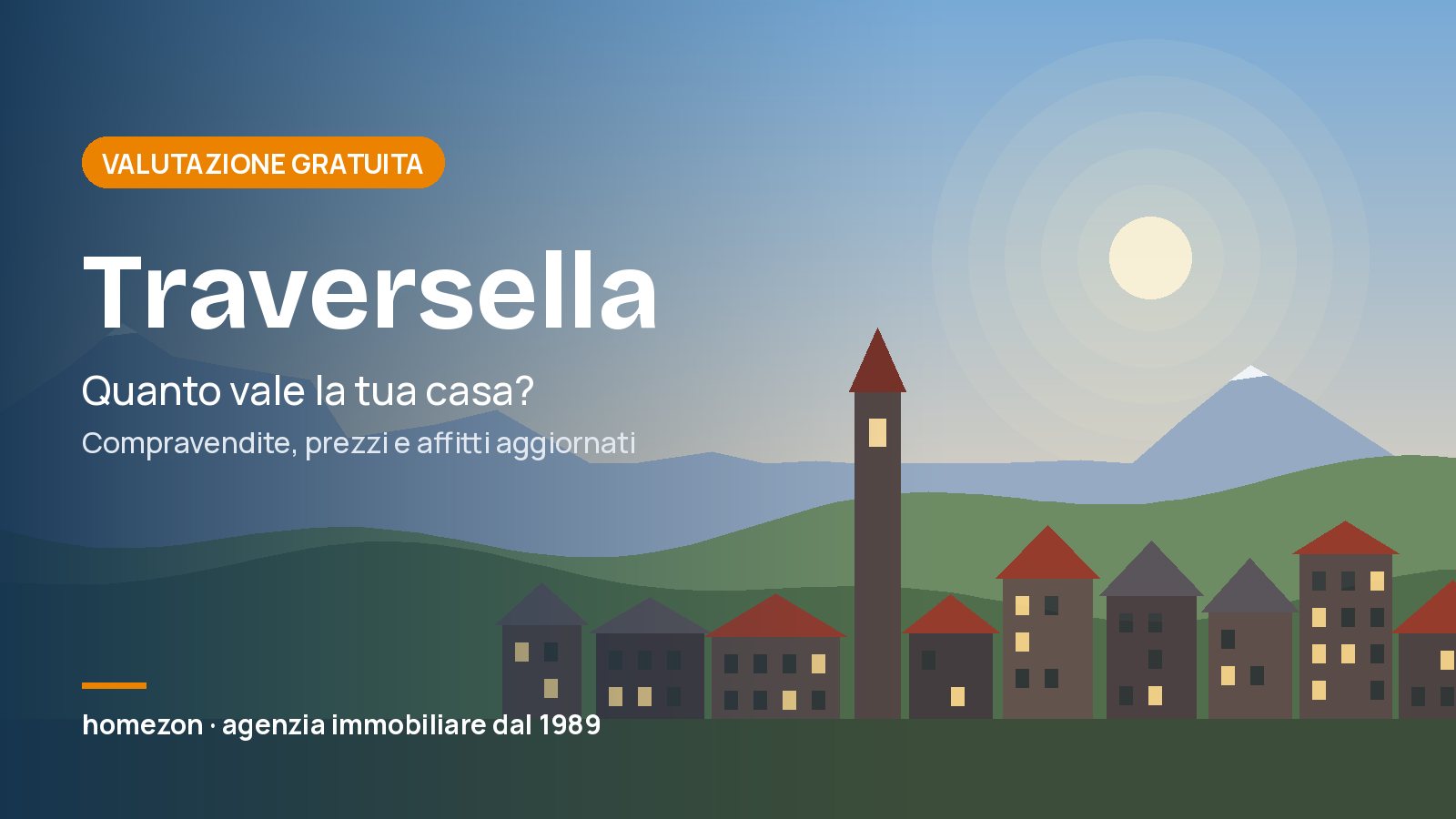 Valutazione appartamenti a Traversella: quanto vale la tua casa