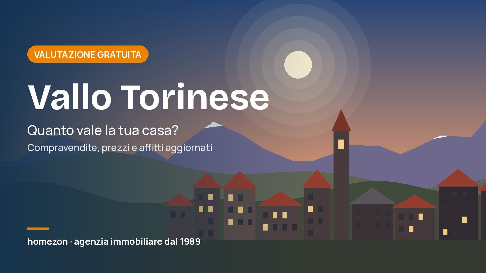 Valutazione appartamenti a Vallo Torinese: quanto vale la tua casa