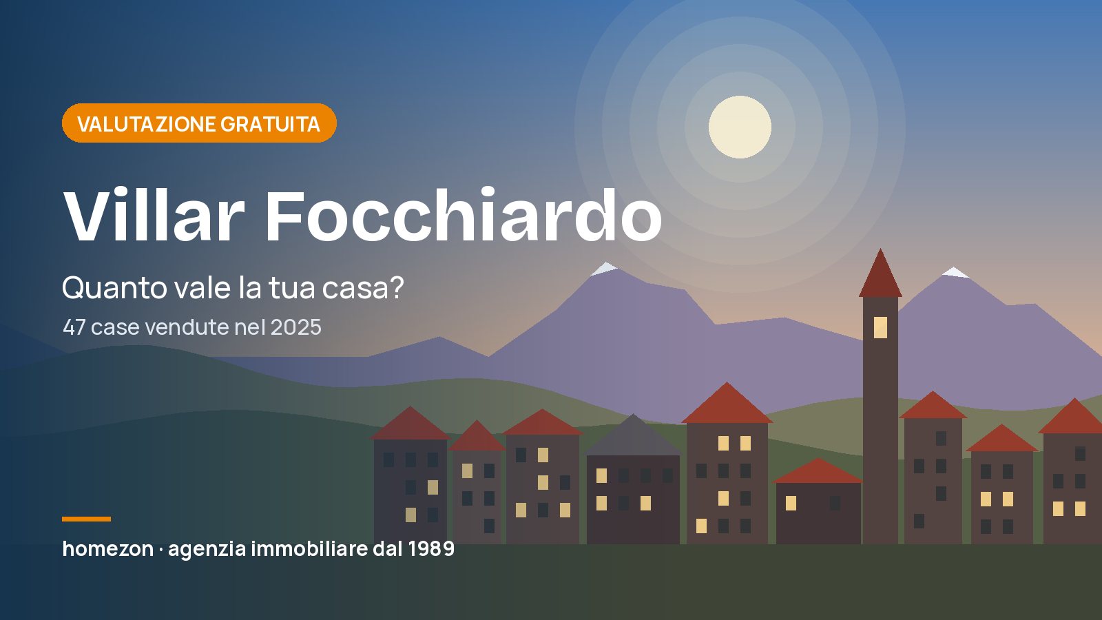 Valutazione appartamenti a Villar Focchiardo: quanto vale la tua casa