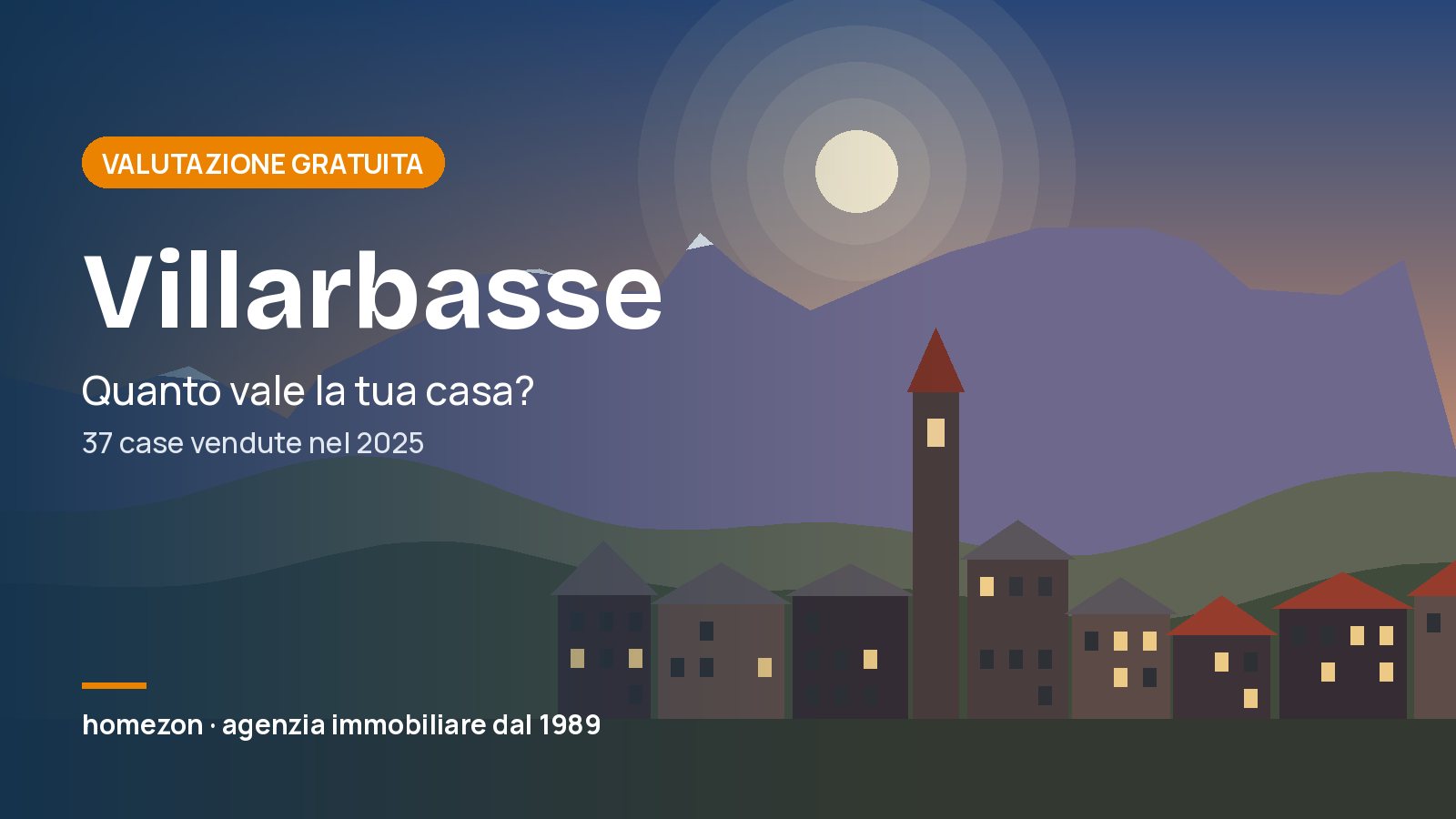 Valutazione appartamenti a Villarbasse: quanto vale la tua casa