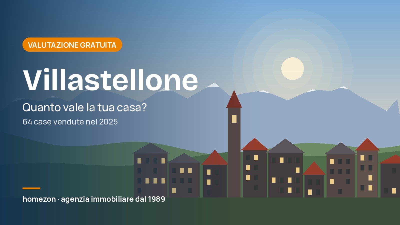 Valutazione appartamenti a Villastellone: quanto vale la tua casa