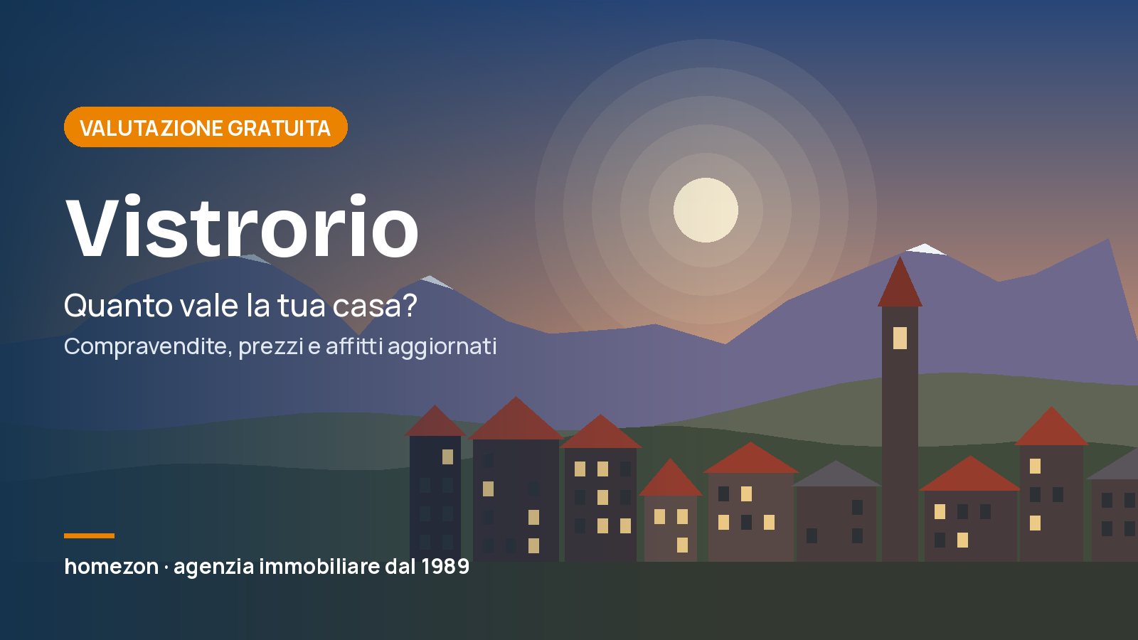 Valutazione appartamenti a Vistrorio: quanto vale la tua casa